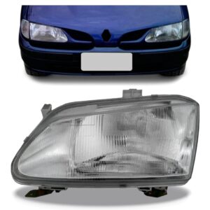 Farol Para Megane/scenic 96 97 98 99 Lado Direito 1ª Linha - Esquerdo/motorista
