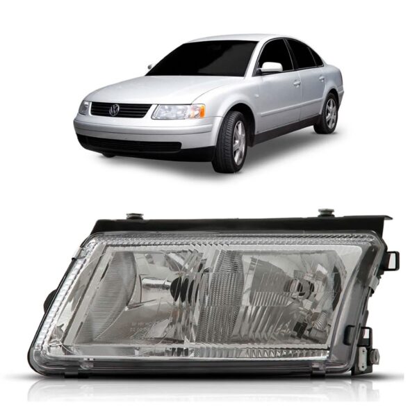 Farol Passat 1997 1998 1999 2000 1ª Linha Esquerdo/motorista