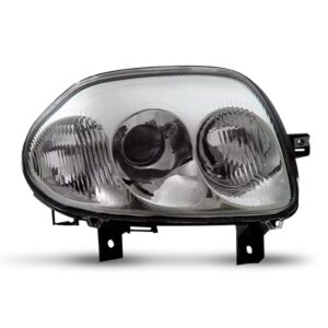 Farol Farolete Clio 1998 1999 2000 2001 Foco Duplo 1ª Linha - Direito/passageiro
