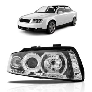 Farol Audi A4 2001 2002 2003 2004 Lado Direito