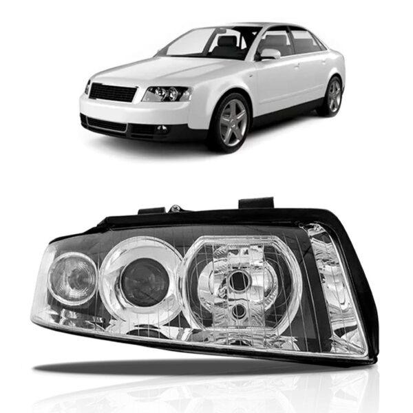 Farol Audi A4 2001 2002 2003 2004 Lado Direito
