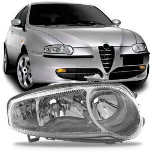 Farol Alfa Romeo 147 2001 2002 2003 2004 1ª Linha Direito/passageiro