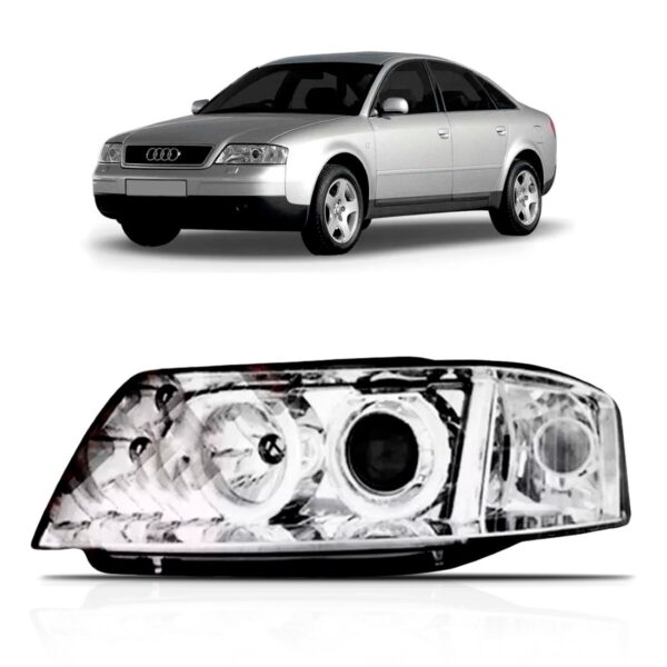 Farol Audi A6 2001 2002 2003 2004 Limousine Lado Esquerdo