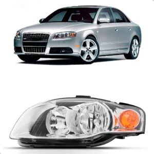 Farol Audi A4 2004 2005 2006 2007 Pisca Âmbar 1ª Linha Esquerdo/motorista