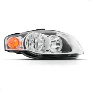 Farol Audi A4 2004 2005 2006 2007 Pisca Âmbar 1ª Linha Direito/passageiro