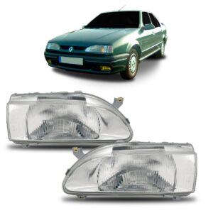 Farol Dianteiro Renault 19 1992 1993 1994 1995 1ª Linha Esquerdo/motorista