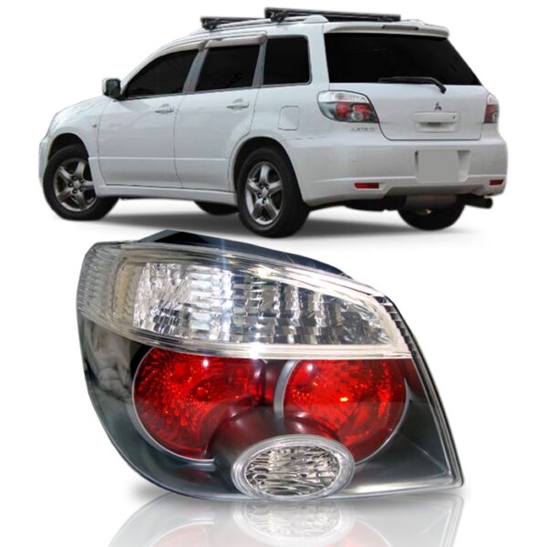 Lanterna Traseira Airtrek 07/08 Fumê Com Soquete 1ª Linha Esquerdo Fumê