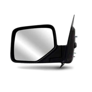 Retrovisor Ranger 2005 A 2009 Eletrico Preto Capa Cromada Lado Esquerdo