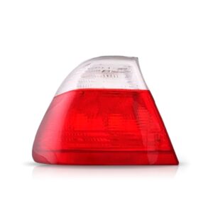 Lanterna Traseira Para Bmw S3 Coupe 99 A 03 Cristal/vermelha Lado Esquerdo