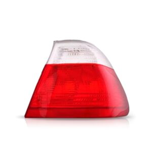 Lanterna Traseira Para Bmw S3 Coupe 99 A 03 Cristal/vermelha Lado Esquerdo