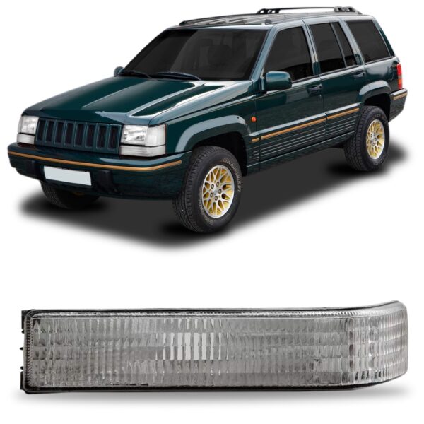 Sinaleira Grand Crerokee 1993 94 1995 1996 Inferior Cristal Lado Esquerdo