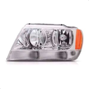 Farol Grand Cherokee Sport 2002 A 2003 1ª Linha Esquerdo/motorista