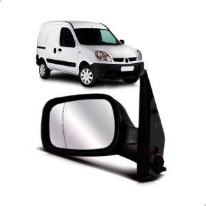 Retrovisor Kangoo 2003 A 2015 Com Controle Asferico Lado Esquerdo