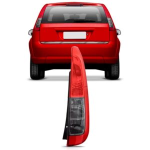 Sinaleira Traseira Fiesta 2010 A 2014 Hatch Fume Lado Direito