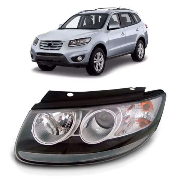 Farol Santa Fé 2010 2011 2012 Pisca Cristal 1ª Linha Esquerdo/motorista