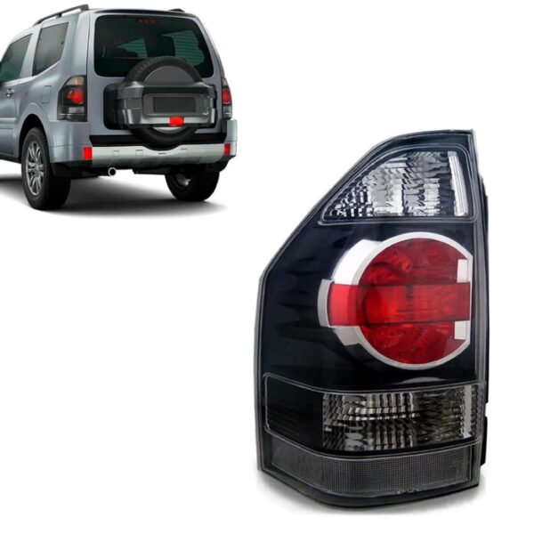 Lanterna Traseira Pajero Full 2008 2009 2010 11 A 2014 Fume Lado Esquerdo