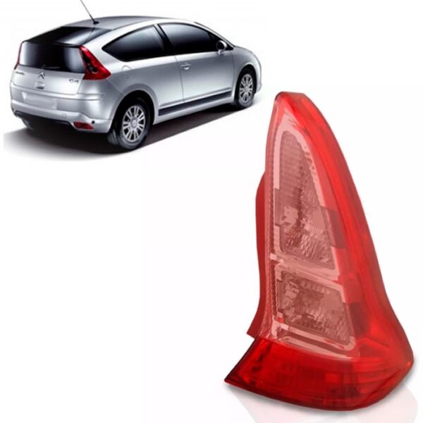 Lanterna Traseira C4 2006 A 2007 Sport Vtr Vermelha/rosa  Lado Direito