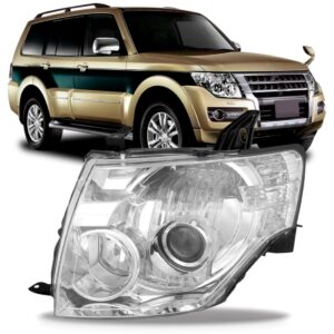 Farol Pajero Full 08 09 10 A 11 12 13 2014 Elétrico 1ª Linha Esquerdo/motorista