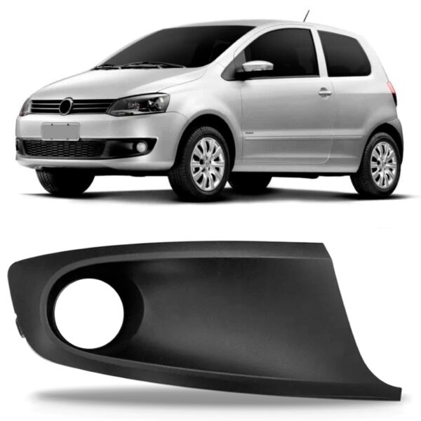 Moldura Milha Fox 2010 2011 2012 2013 2014 Com Furo Lado Direito