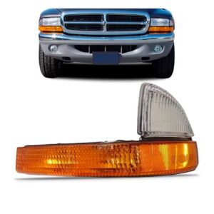 Sinaleira Seta Dianteira Dakota 1998 A 2004 Âmbar/cristal Lado Esquerdo