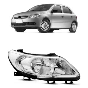 Farol Voyage G5 09 2010 11 2012 Foco Duplo Cromado 1ª Linha Direito/passageiro