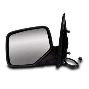 Retrovisor Ecosport 2003 A 2009 Eletrico Preto Texturizado Lado Esquerdo