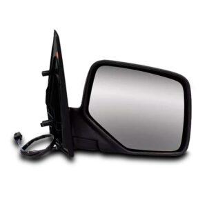 Retrovisor Ecosport 2003 A 2009 Eletrico Preto Texturizado Lado Direito