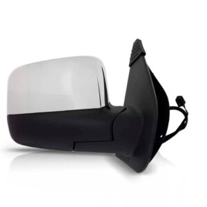 Retrovisor Ecosport 2003 Até 2009 Cromado Eletrico Lado Esquerdo
