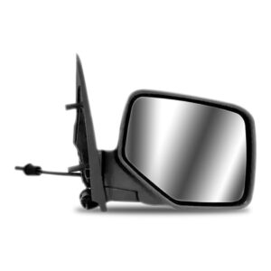 Retrovisor Ecosport 2003 04 05 06 07 08 09 C/ Controle Preto Lado Direito