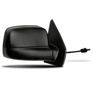 Retrovisor Ecosport 2003 04 05 06 07 08 09 C/ Controle Preto Lado Direito