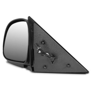 Retrovisor S10 1995 1996 97 98 1999 2000 Eletrico Preto Liso Lado Esquerdo