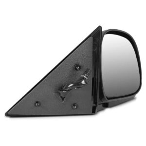 Retrovisor S10 1995 1996 97 98 1999 2000 Eletrico Preto Liso Lado Direito