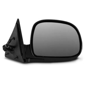 Retrovisor S10 1995 1996 97 98 1999 2000 Eletrico Preto Liso Lado Direito
