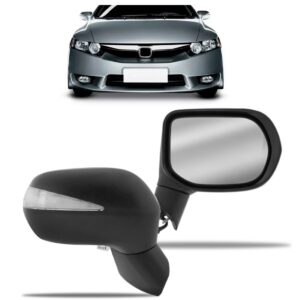 Retrovisor Civic 2006 2007 2008 09 10 2011 Elétrico C/ Pisca Lado Direito