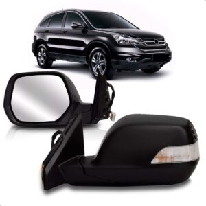 Retrovisor Crv 2007 A 2012 Eletrico Retratil C/ Sinaleira Lado Esquerdo