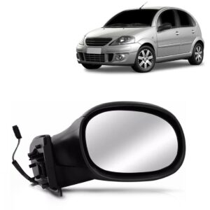 Retrovisor Eletrico Para Citroen C3 2003 Até 2012 Lado Direito