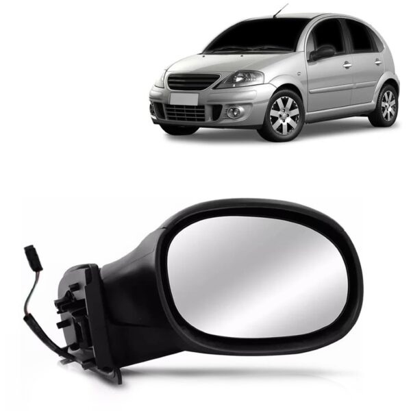 Retrovisor Eletrico Para Citroen C3 2003 Até 2012 Lado Direito
