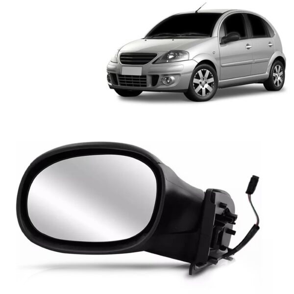 Retrovisor Eletrico Para Citroen C3 2003 Até 2012 Lado Esquerdo