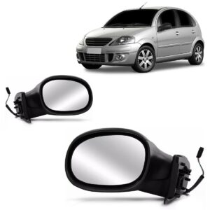 Retrovisor Eletrico Para Citroen C3 2003 Até 2012 Lado Esquerdo