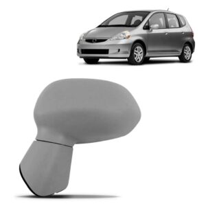 Retrovisor Fit 2003 04 05 A 2008 Primer Eletrico Sem Pisca Lado Esquerdo