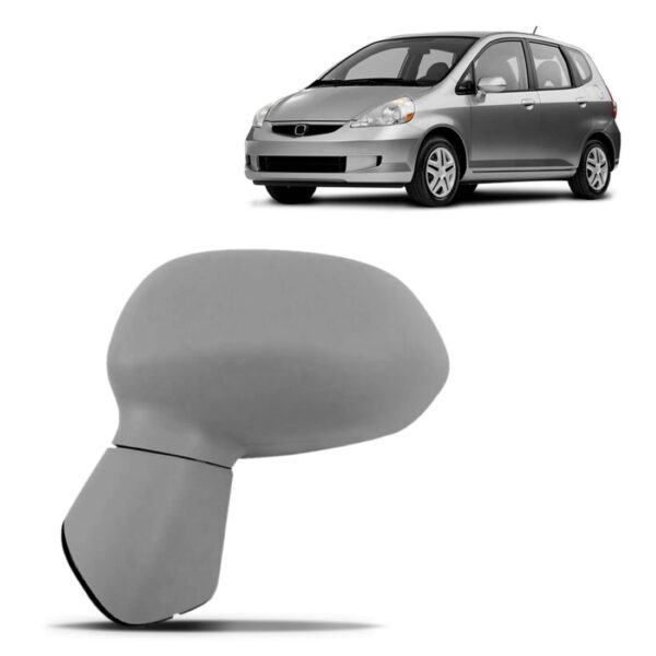 Retrovisor Fit 2003 04 05 A 2008 Primer Eletrico Sem Pisca  Lado Esquerdo