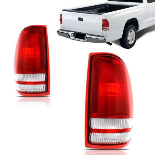 Sinaleira Traseira Dakota 1998 A 2004 Bicolor Mega Desconto Lado Direito