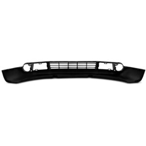 Spoiler Dianteiro Audi A3 2001 A 2007 Preto Com Furo Preto