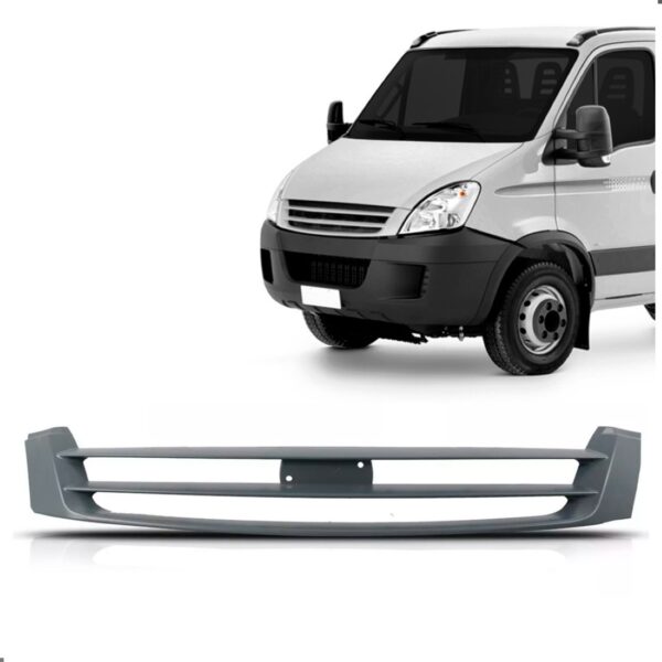 Grade Radiador Para Iveco Daily 2008 A 2013 Externa Preto