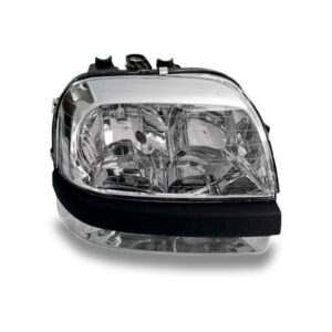 Farol Doblo Com Auxiliar 2002 A 2009 Cromado 1ª Linha Direito/passageiro