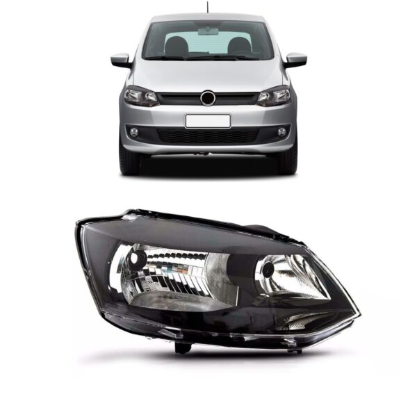 Farol Fox Trend 10 2011 2012 2013 2014 Foco Simples 1ª Linha Esquerdo/motorista