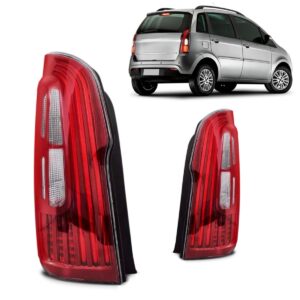 Lanterna Traseira Idea 2011 2012 2013 2014 Bicolor Nova Lado Direito