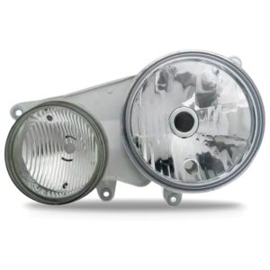 Farol L200 03/10 Pajero Sport 04/11 Foco Duplo 1ª Linha - Esquerdo/motorista