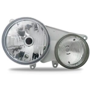Farol L200 03/10 Pajero Sport 04/11 Foco Duplo 1ª Linha - Direito/passageiro