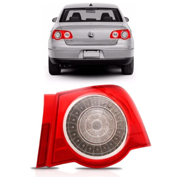 Sinaleira Traseira Passat 2006 2007 2008 09 2010 Sedan C/led Lado Direito